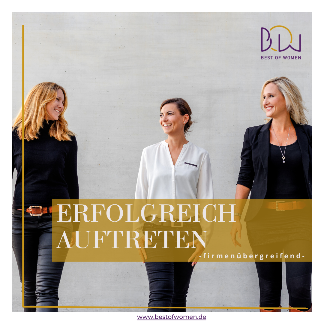 Erfolgreich Auftreten - Dein Online-Seminar für die Sichtbarkeit