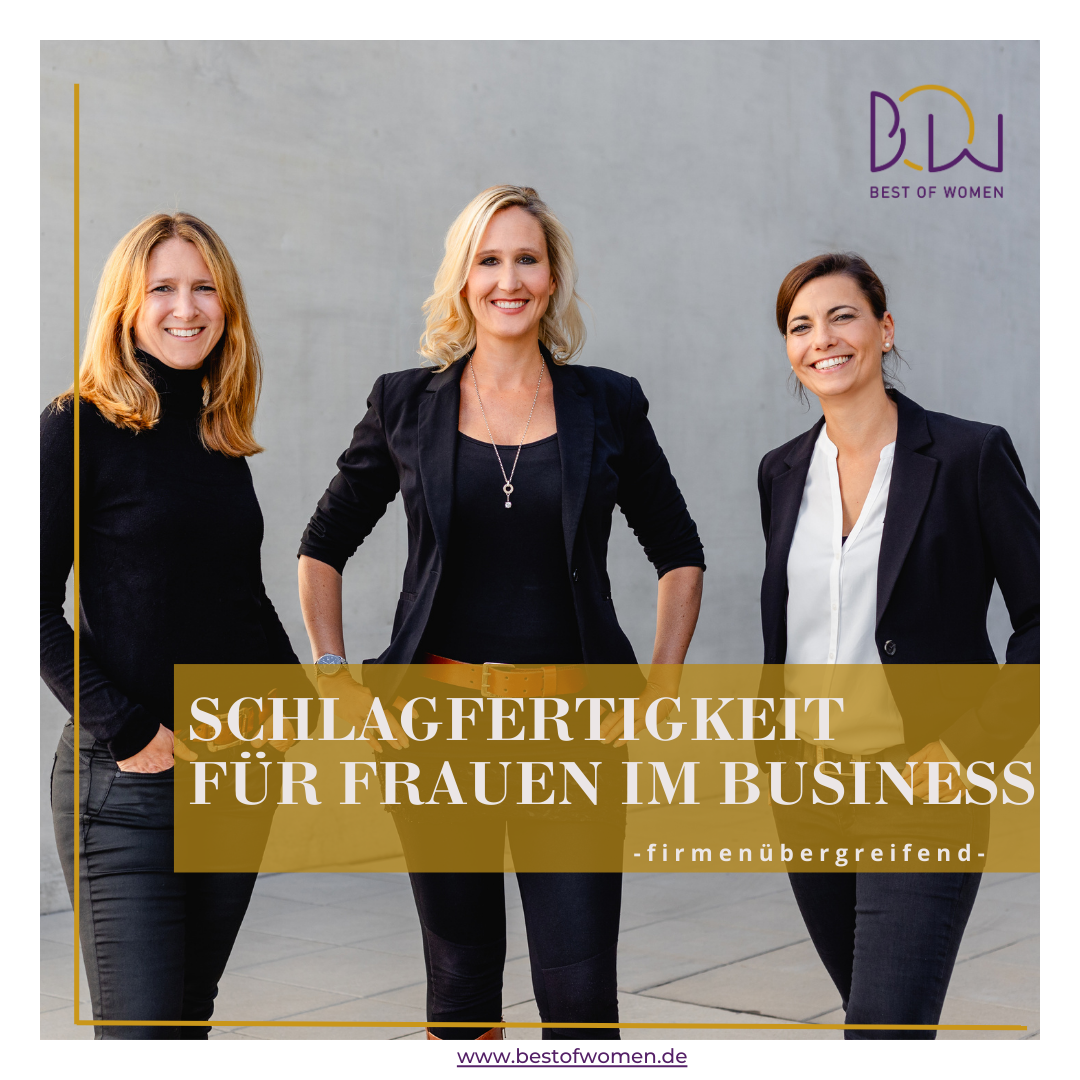 Schlagfertigkeit für Frauen im Business